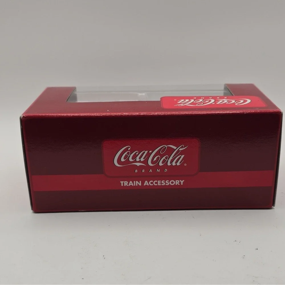 Coca-Cola O Gauge Die-Cast Delivery Truck Train Accessory Red/Gray K-94527